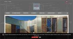 Desktop Screenshot of kronevinduer.dk